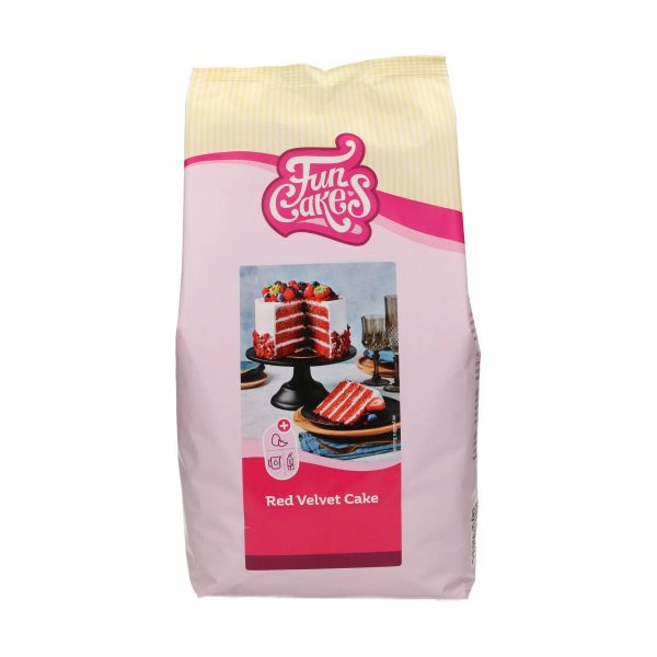 FunCakes Mix für Red Velvet Cake 4 kg