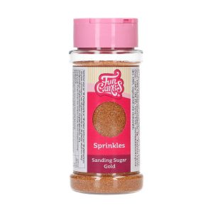 FunCakes Sanding Sugar 80g - Gold