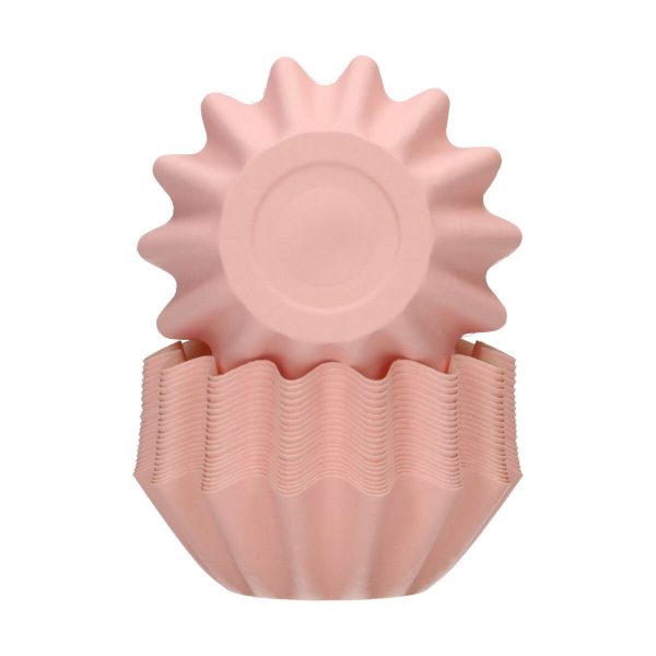 FunCakes2024_F84420_FunCakes_Bloom_Baking_Cups_Pastel_Pink_2_jpg FunCakes Bloom Backförmchen - Pastell-Rosa pk/48
