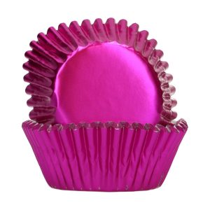 FunCakes Folie Backförmchen - Metallic-Pink pk/48