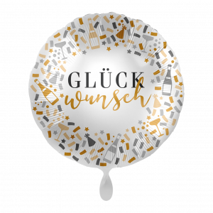 Glückwunsch Folienballon "Glückwunsch" 71cm