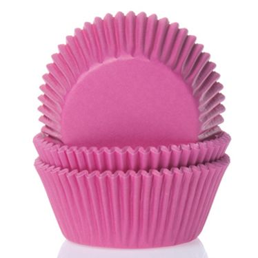 House of Marie Mini Baking Cups Magenta pk/60