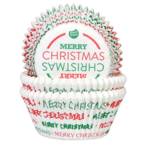 House of Marie Baking Cups Weihnachten pk/50