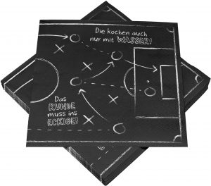 20 Heku Servietten Fußball