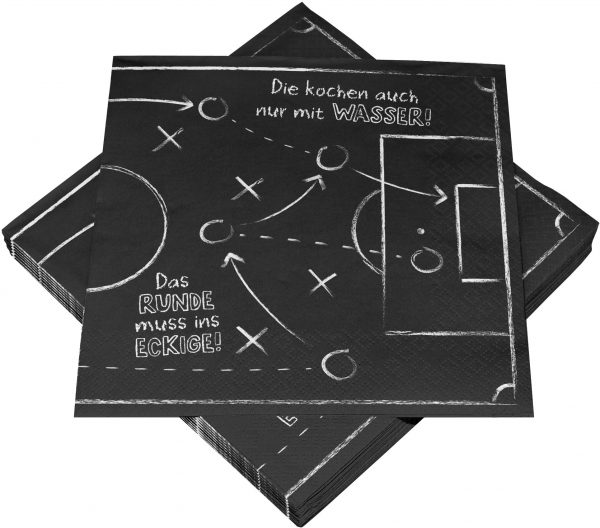 20 Heku Servietten Fußball