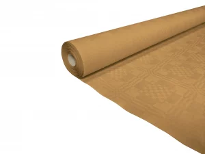 Papier Tischdecke auf Rolle gold 8x1Meter