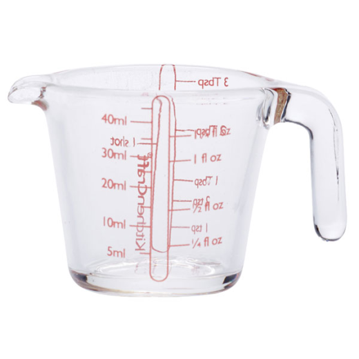 Kitchen Craft Glas-Mini-Messbecher