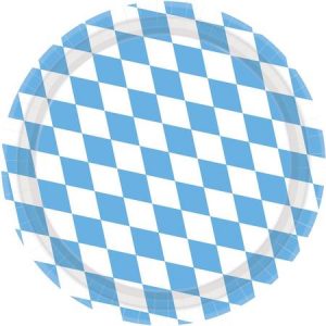 Pappteller "Oktoberfest Gaudi" 8er Pack