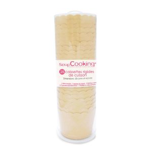 ScrapCooking Cupcake-Förmchen Kraft pk/25