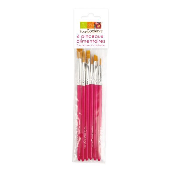 Scrapcooking Food Brush Set / 6
