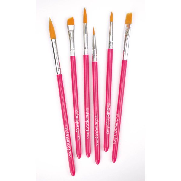 Scrapcooking Food Brush Set / 6