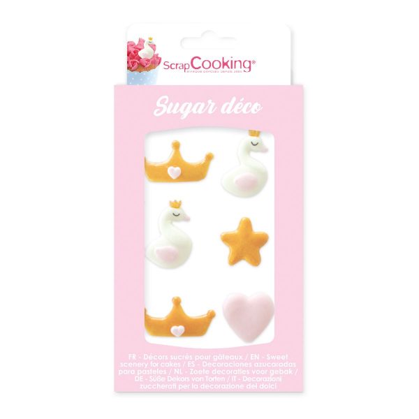 SC6986_0_2bbea27c26f0e86a53b632d0e4592132 ScrapCooking Zuckerdekorationen Prinzessin Set/6
