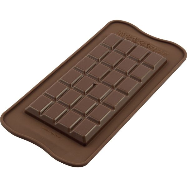 Silikomart Schokoladen-Mould klassische Schokoladentafel