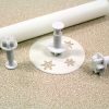 PME MINIATURE Snowflake PLUNGER CUTTER SET/3