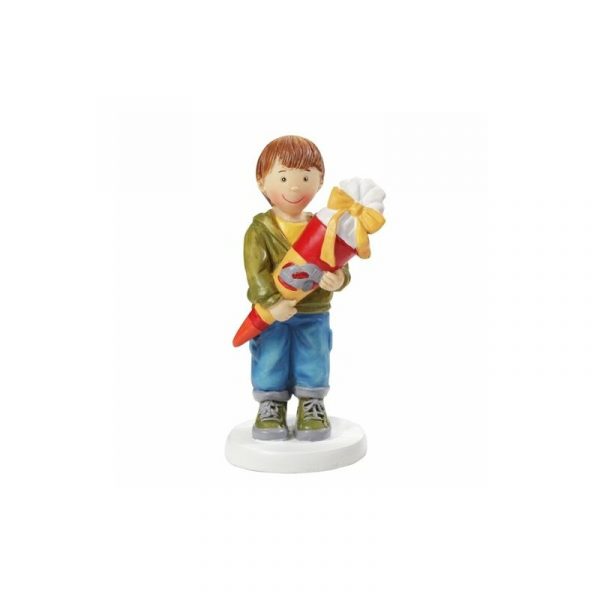 Junge mit Schultüte 8,5 cm