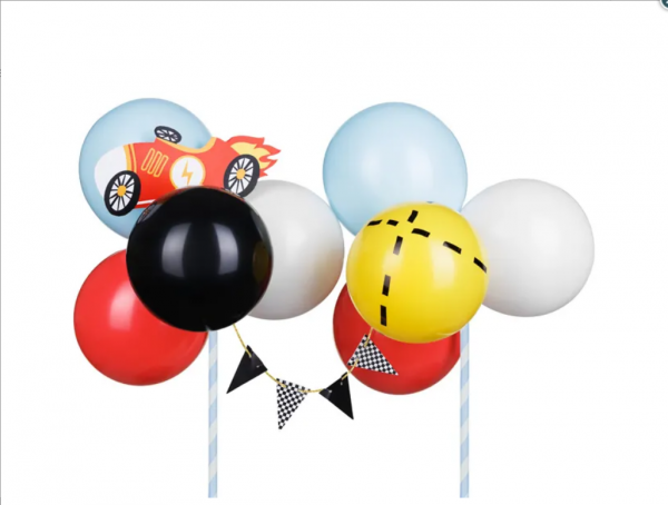 Ballon-Kuchentopper Auto, Mix, 29 cm