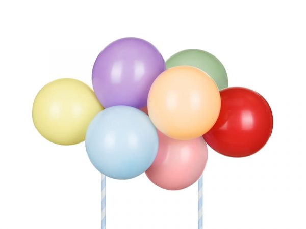 Ballon-Kuchentopper, bunt, 29 cm