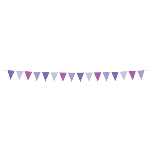 Flaggenbanner - Posh Purple - 6 Meter