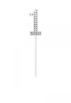 Tortentopper Cake Topper "1" Diamond 10,5 cm