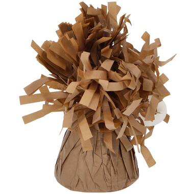 Ballongewicht Papier Braun
