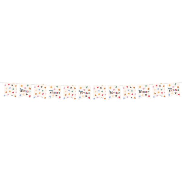 Flaggenbanner - Starburst - 6 Meter