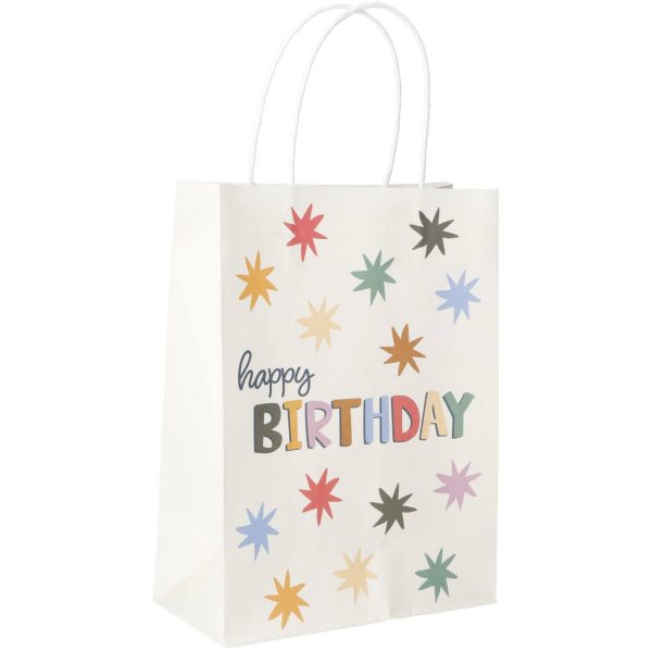 Geschenktüten - Starburst - 20 x 27 cm - 6 Stück