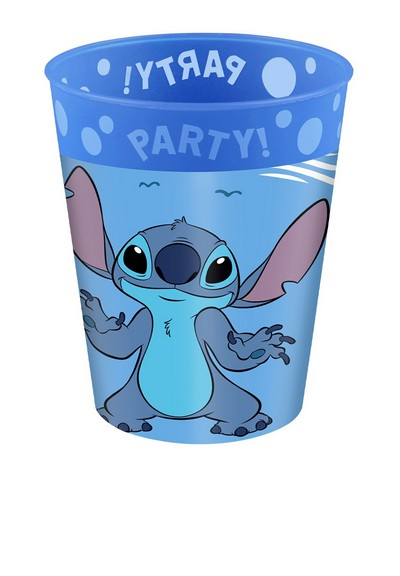 4 x Stitch & Angel Becher