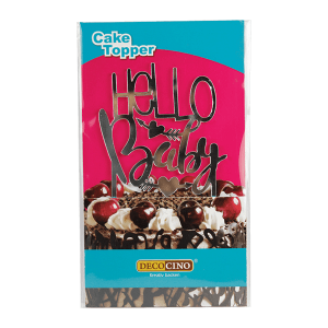 Tortendeko Topper " HELLO Baby"