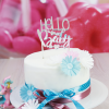 Tortendeko Topper " HELLO Baby"