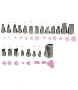 Decora Spritztülle Blütenblatt Croissants Nr.264/101S