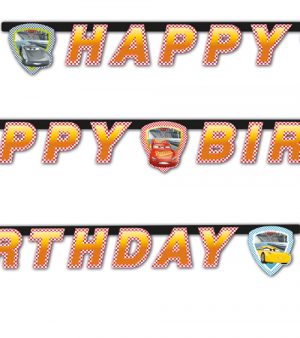 Happy Birthday Girlande Cars 3