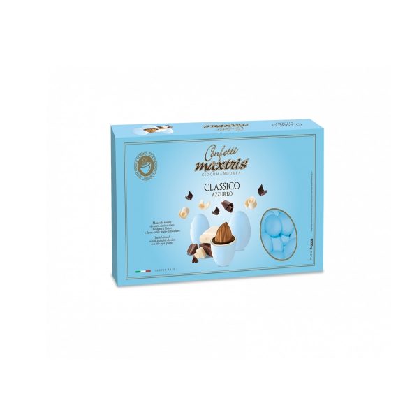 Confetti Maxtris Classico Ciocomandorla hellblau 1kg