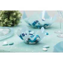 Schale klein hellblau perl 13cm Durchmesser/ 7 cm Höhe