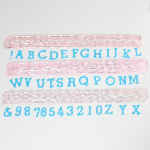 FMM Alphabet & Numbers tappits Upper Case / Großbuchstaben