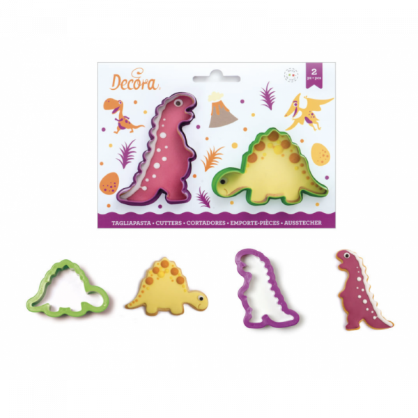 Decora Dinosaurier Ausstecher Set/2 Stk.