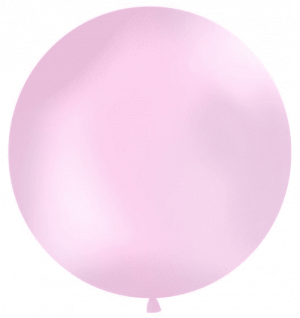 1m XXL Luftballon - pastell Rosa