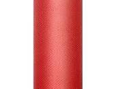 Tüll Tischläufer Rot Glitzer 15cm x 9m
