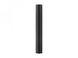 Satin Tischläufer Schwarz 36cm breit und 9m lang