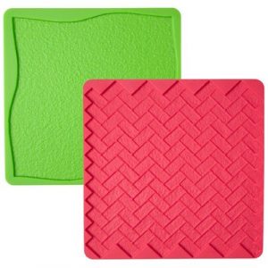 Wilton Silikon Fondant & Blütenpaste Form -Grass und Brick