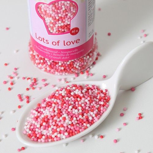 FunCakes Nonpareils -Lots of Love- 80g