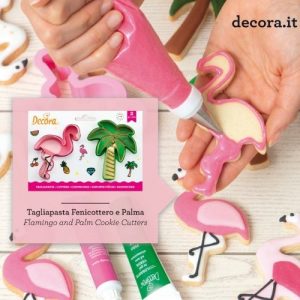 Decora Ausstechform Flamingo und Palme