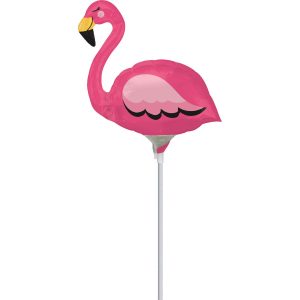 Folienballon Mini Shape „Flamingo" ca.22cm luftgefüllt