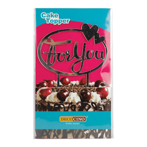 fo Torten Topper "For You"