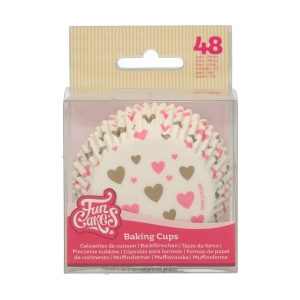 FunCakes Backförmchen "Herz" 48 Stück neu verpackt3a