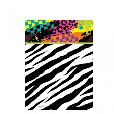 Tischdecke Totally 80's Plastik 137 x 243 cm