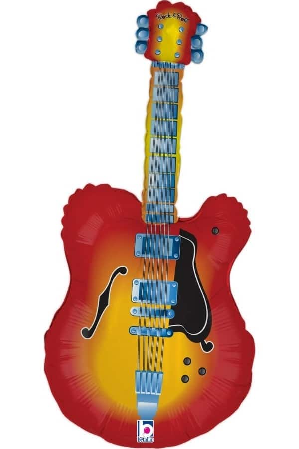 Folienballon Gitarre 45x91cm