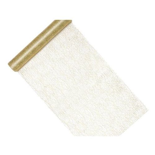 Organza Stoff Gold 36cm x 9m