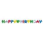 Partykette Happy Birthday 140 x 11 cm