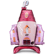 Folienluftballon Spukhaus, 89,5x116,5 cm