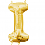 Folienballon Air-Filled "I" gold